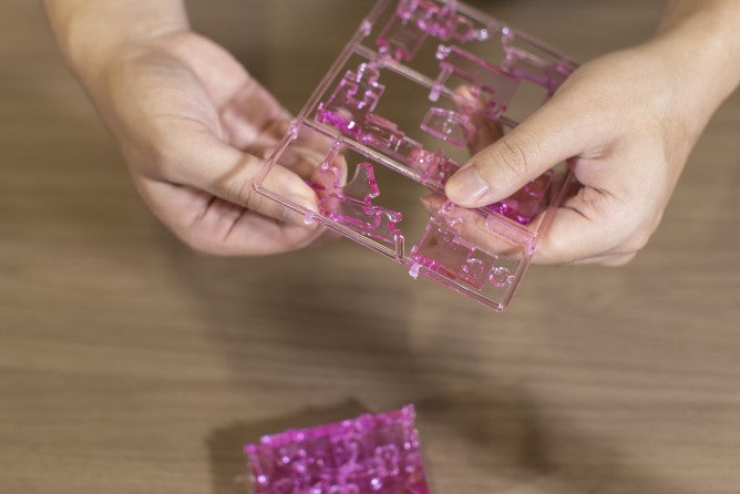 3D Puzzle - Treasure Chest (Pink)