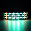 Art Deco Green Ombre Tile Set (LEDs NOT included)